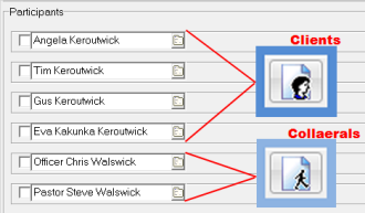 Setup Tab – Participants Section