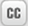Closed caption icon